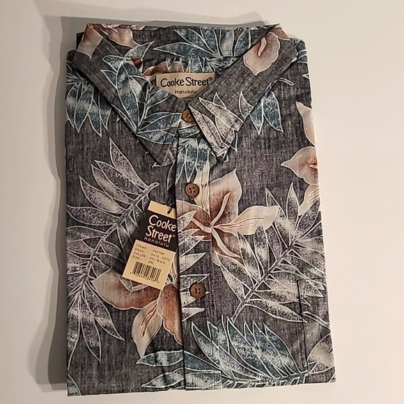 Cooke Street Honolulu Other - Cooke Street Honolulu-Mens Hawaiian Shirt, Size 2XL, New